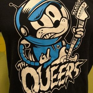 NWOT The Queers space cat tee, unisex